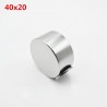 N35 N52 neodymium magnet - strong round metal magnet 40 * 20mm 2 piecesN52