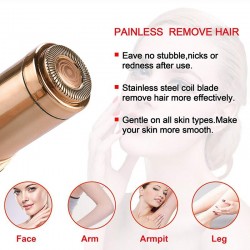Electric mini epilator for face and bodyHair trimmers
