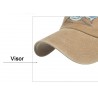 Vintage original Shark - embroidery cotton baseball cap - unisexHats & Caps