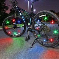 Bike wheel spoke light - warning LED lamp - waterproof - TL2411Lights