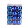 Christmas tree balls - 24 piecesChristmas