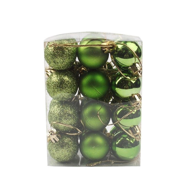 Christmas tree balls - 24 piecesChristmas