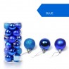 Christmas tree balls - 24 piecesChristmas