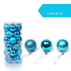 Christmas tree balls - 24 piecesChristmas