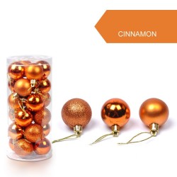 Christmas tree balls - 24 piecesChristmas