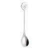 Heart & flower shape stainless steel spoon for tea & dessertsCutlery
