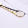Heart & flower shape stainless steel spoon for tea & dessertsCutlery