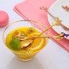 Leaf shaped handle - tea spoon & fork for tea - coffee & dessertsCutlery