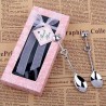 Stainless steel teaspoons with heart - 2 piecesCutlery