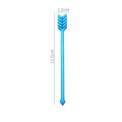 Stainless steel cocktail forks with a storage cup 9 pieces setCutlery