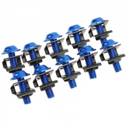 Universal motorcycle bolts - spire speed fastener clips - fairing bolts - M6 10 * 6mm 10 piecesMotorbike parts