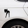 Sexy girl - vinyl car sticker 9 * 15 cmStickers