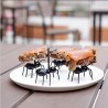 Ant shaped forks for fruit & snacks - desserts 12 piecesBar supply