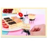 Ant shaped forks for fruit & snacks - desserts 12 piecesBar supply