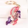 Crystal couple fish - keychainKeyrings