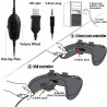 3.5mm gaming headset - headphones with microphone & Led lightEar- & Headphones