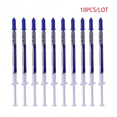 Thermal grease paste - compound - silicone adhesive - CPU cooler 10 piecesCooling paste