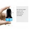 5V 3.1A Universal smartphone car charger with dual USB and LEDInterior accessories