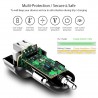 5V 3.1A Universal smartphone car charger with dual USB and LEDInterior accessories