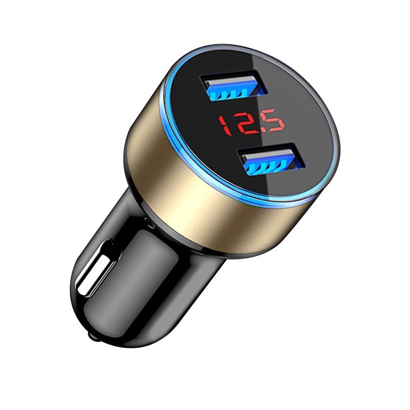 5V 3.1A Universal smartphone car charger with dual USB and LEDInterior accessories