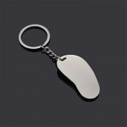 Flip flops - microphone - traffic lights - metal keychainKeyrings
