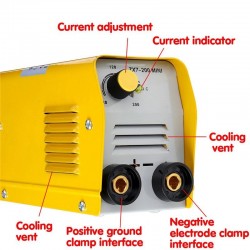 ZX7-200 220V mini 20A-200A electric welding machine - IGBT DC inverterWelding