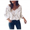 Loose jumper - elegant blouse with laceBlouses & shirts