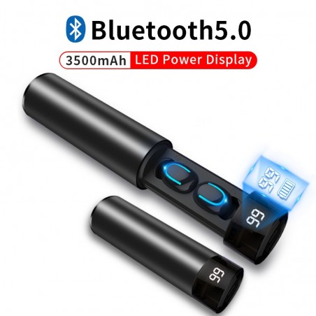 Q67 TWS wireless earbuds - 3D stereo - Bluetooth 5 - microphone - waterproof - auto pairing headsetEar- & Headphones