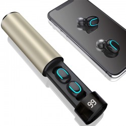 Q67 TWS wireless earbuds - 3D stereo - Bluetooth 5 - microphone - waterproof - auto pairing headsetEar- & Headphones