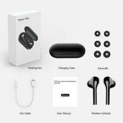 Bluetooth V5.0 - touch operate headset - noise-cancelling - TWS wireless dual earbudsEar- & Headphones