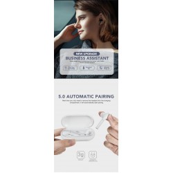 Bluetooth V5.0 - touch operate headset - noise-cancelling - TWS wireless dual earbudsEar- & Headphones