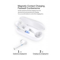 Bluetooth V5.0 - touch operate headset - noise-cancelling - TWS wireless dual earbudsEar- & Headphones