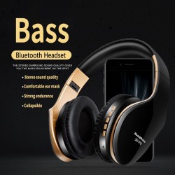 Wireless Bluetooth headphones - noise cancelling - foldable - stereo bass - adjustable earphones with microphoneEar- & Headph...