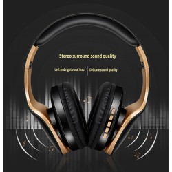 Wireless Bluetooth headphones - noise cancelling - foldable - stereo bass - adjustable earphones with microphoneEar- & Headph...