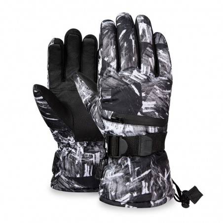 Thermal ski gloves - waterproof - 3 fingers touch screen designGloves
