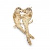 Double parrots - elegant broochBrooches