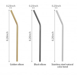 Reusable - stainless steel drinking strawsBar supply