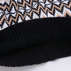 Winter long sweater - mini dress with turtleneckDresses