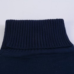 Winter long sweater - mini dress with turtleneckDresses