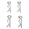 HS 18301 18302 18311 18312 - body shell clip pins for 1/18 crawler RC car - 4 piecesR/C car