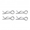HS 18301 18302 18311 18312 - body shell clip pins for 1/18 crawler RC car - 4 piecesR/C car