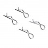 HS 18301 18302 18311 18312 - body shell clip pins for 1/18 crawler RC car - 4 piecesR/C car