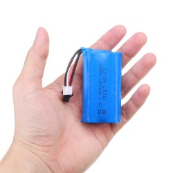 HS 18650 7.4V 1200mAh 25C 2S - li-ion battery - anti-reverse plug for 18301/18302 18311/18312 Rc CarR/C car
