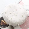 Elegant wool beret with pearls - hatHats & Caps