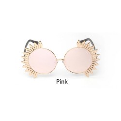 Vintage round sunglasses with rivets - UV 400Sunglasses