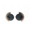 Vintage round sunglasses with rivets - UV 400Sunglasses