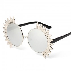 Vintage round sunglasses with rivets - UV 400Sunglasses
