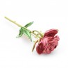 Elegant brooch with a red roseBrooches
