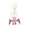 Crystal smiling bat - keyringKeyrings