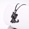 Crystal kitten - elegant necklaceNecklaces